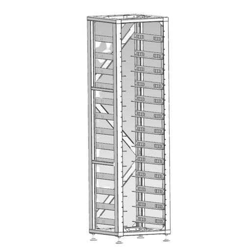 [DEYE-3U-HRack] DEYE High Battery Rack (BOS-G and 5.1PRO)