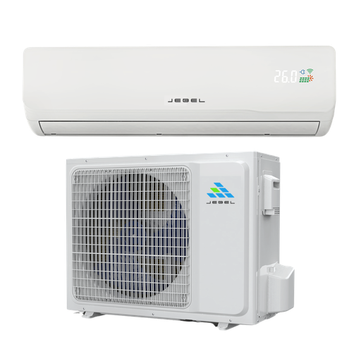 [JBL-AC-24K-HYB-R32] JEBEL 24K/2ton R32 ACDC (On/Off Grid) Split Wall Mounted Solar Air Conditioner